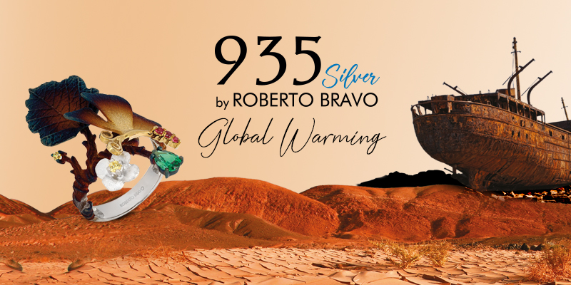 Roberto Bravo Gümüş Global Warming Koleksiyon Ürünleri